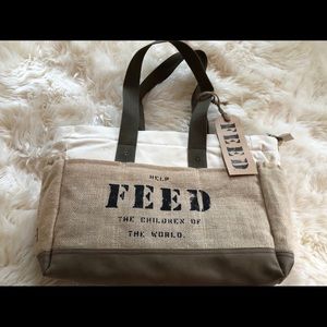 FEED diaper bag - NWT